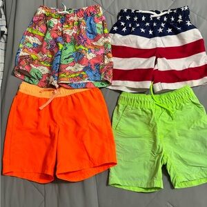 Place Bright Green Kids' Swim Trunks